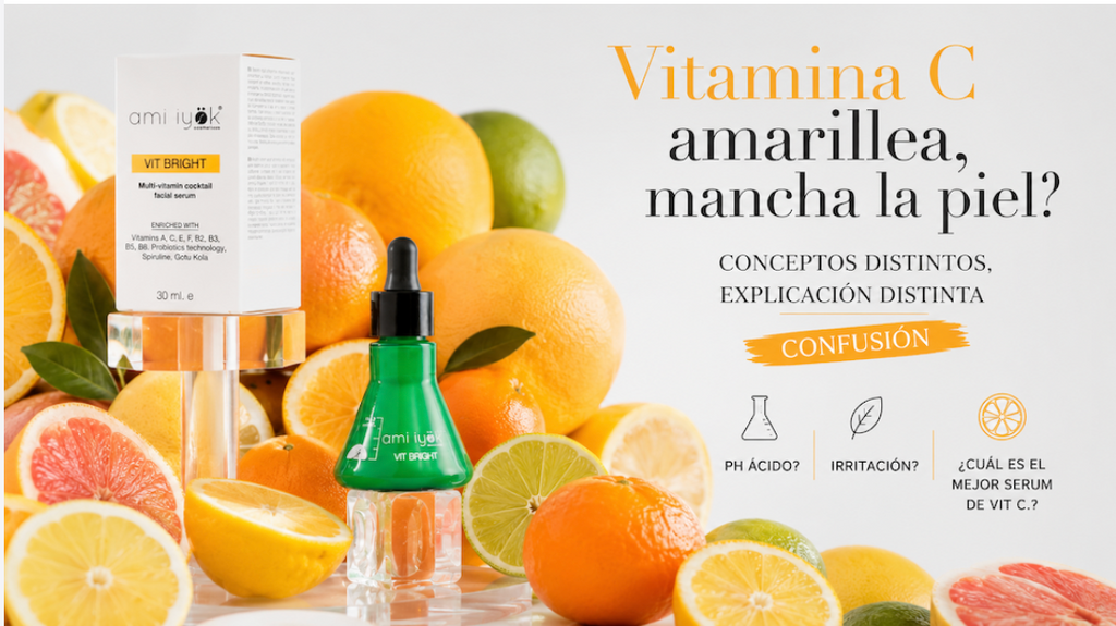 ¿La vitamina C causa manchas oscuras? ¿Se puede usar vitamina C en verano?
